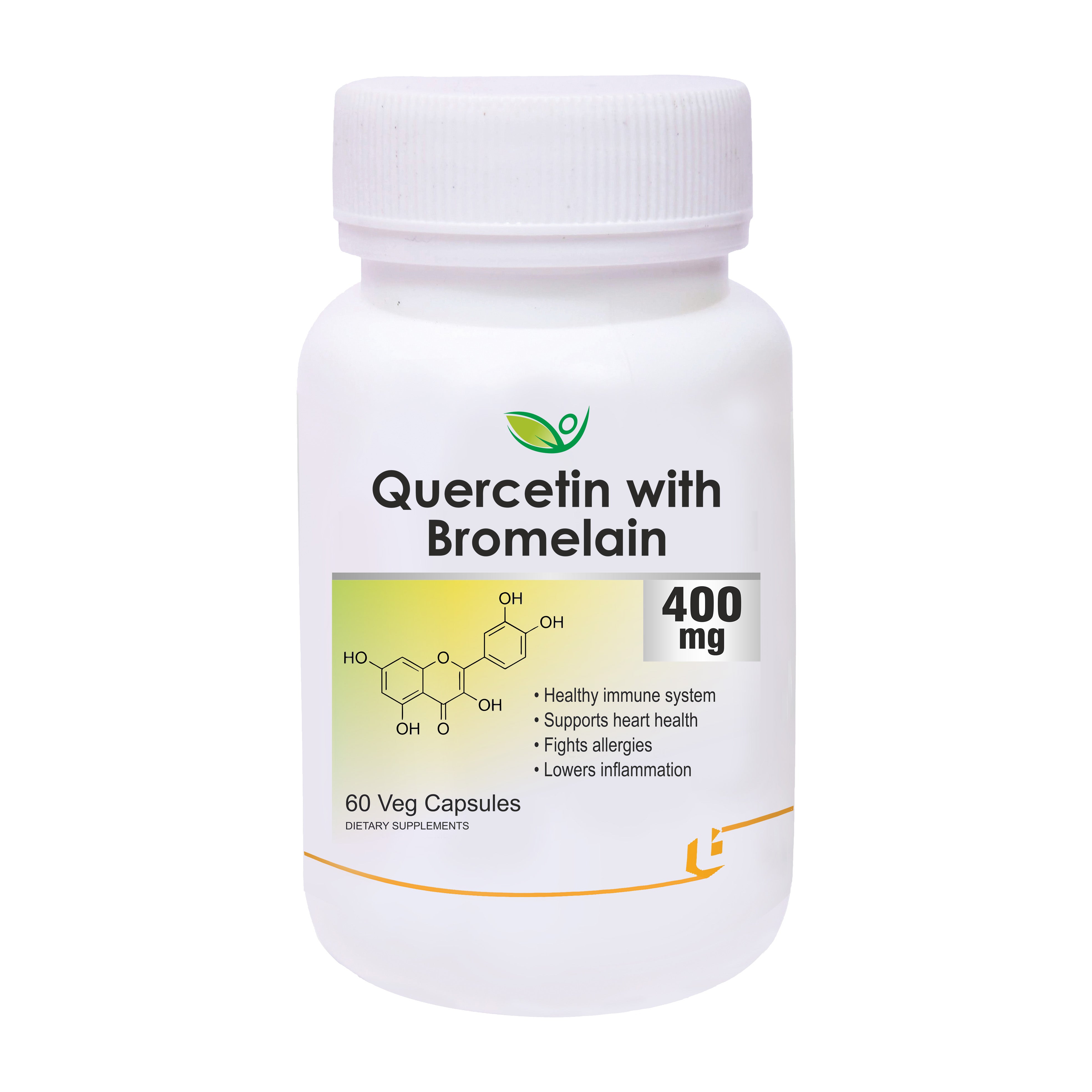 Biotrex Quercetin with Bromelain 400mg 60 Capsules BIOTREX