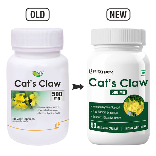 Biotrex Cat's Claw 500 mg - 60 Capsules