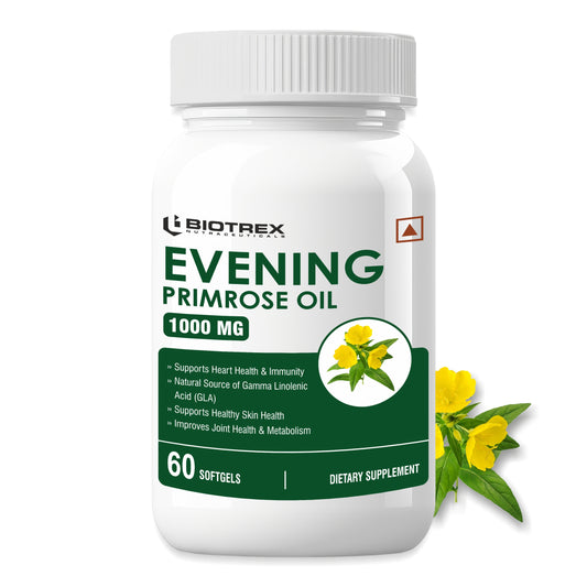 Biotrex Evening Primrose Oil 1000mg - 60 Softgels