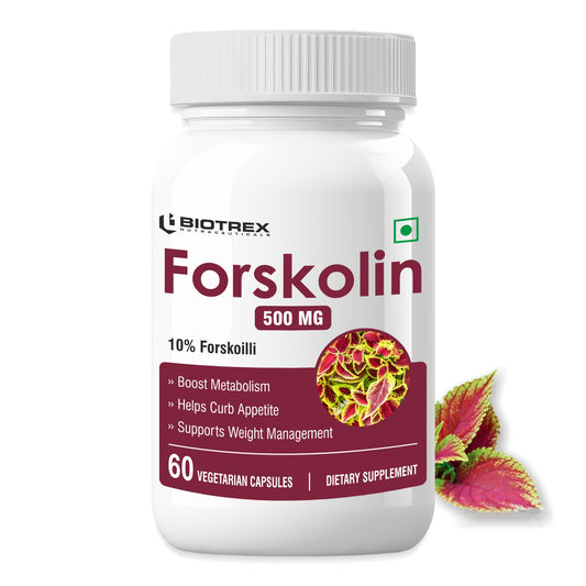 Biotrex Forskolin 500mg- 60 Capsules