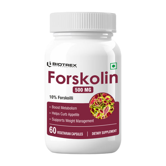 Biotrex Forskolin 500mg- 60 Capsules