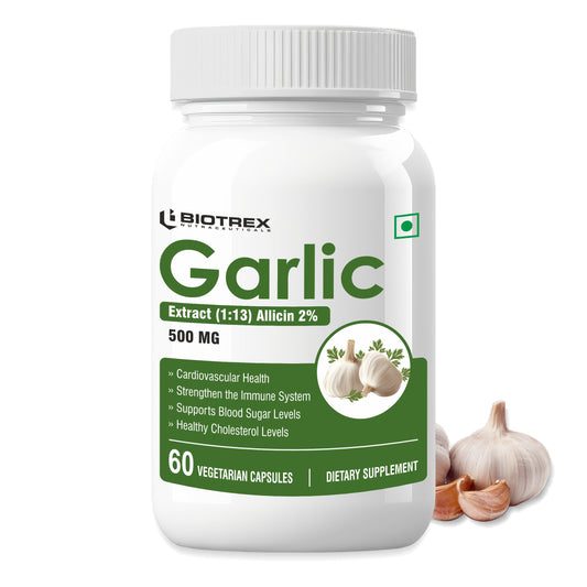 Biotrex Garlic 500mg - 60 Capsules