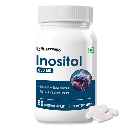 Biotrex Inositol 650mg - 60 Capsules