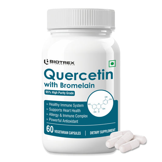 Biotrex Quercetin with Bromelain 400mg - 60 Capsules