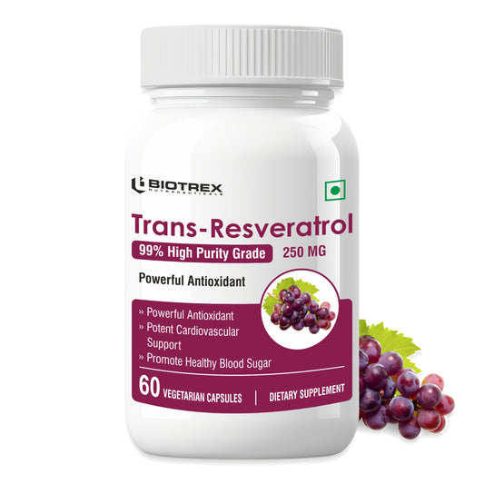 Biotrex Resveratrol 250mg - 60 Capsules